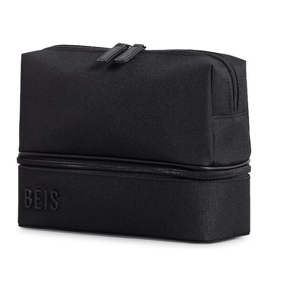 NWT BEIS The Cosmetic Organizer - Recycled Collection in BLACK - Picture 4 of 8